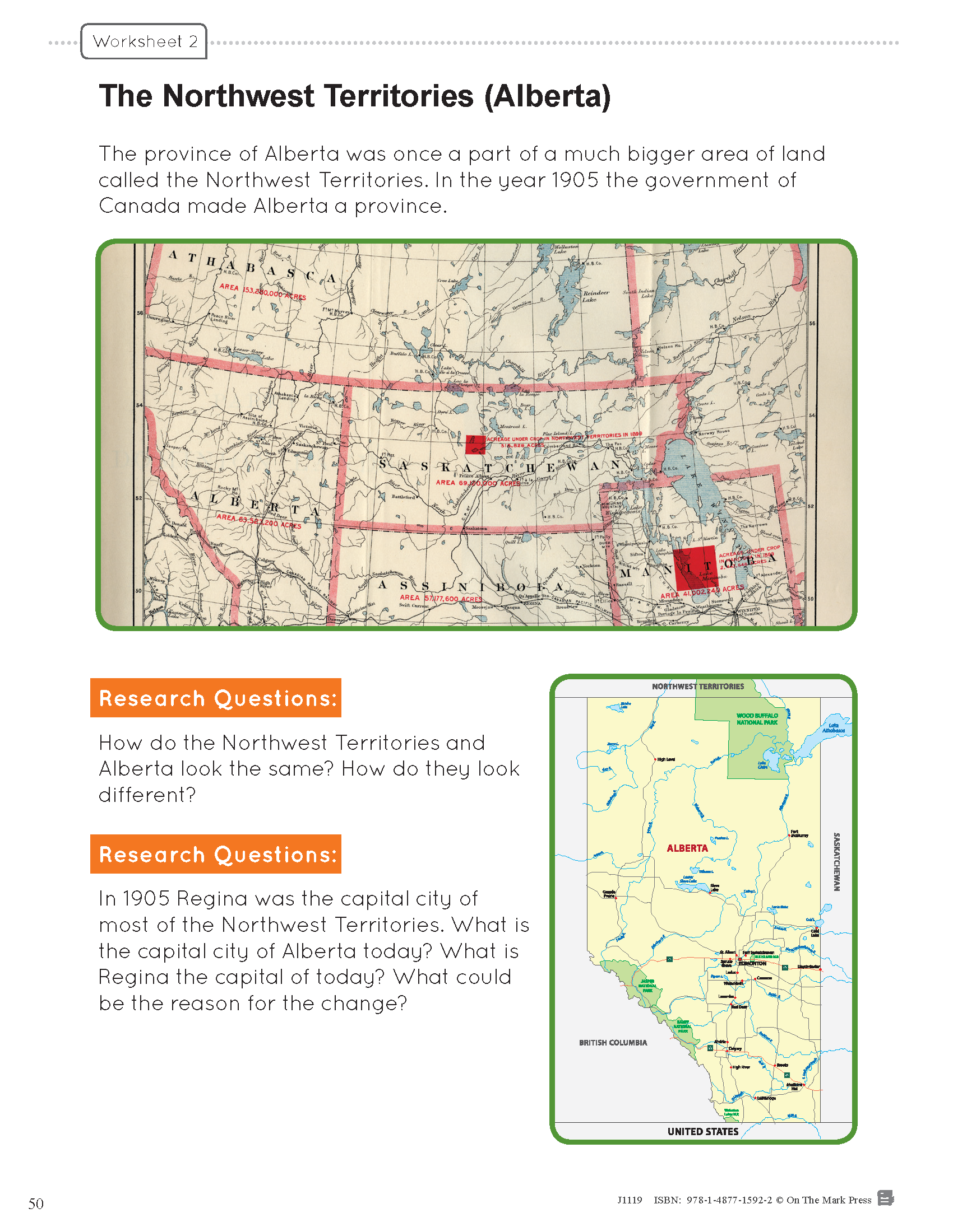 Alberta Grade 1 Science & Social Studies Full Year Savings Bundle!