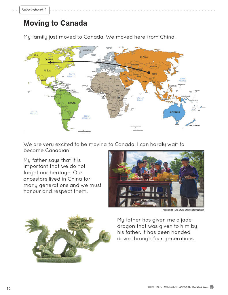 Alberta Grade 1 Social Studies: Citizenship: Belonging and Connecting