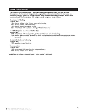 Alberta Grade 2 Social Studies: Communities in Canada