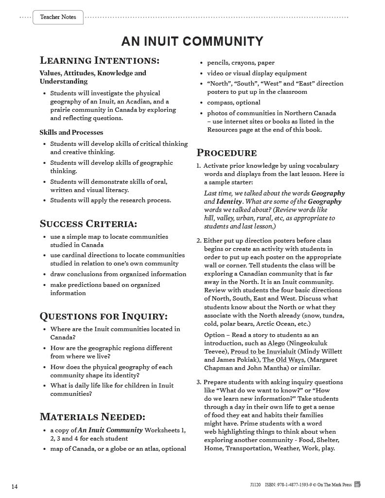 Alberta Grade 2 Social Studies: Communities in Canada