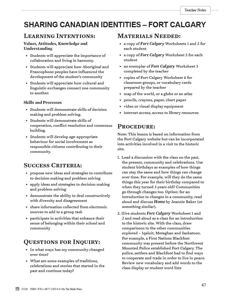 Alberta Grade 2 Social Studies: Communities in Canada