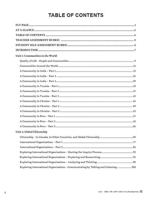 Alberta Grade 3 Social Studies: Connecting with the World