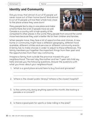 Alberta Grade 3 Social Studies: Connecting with the World