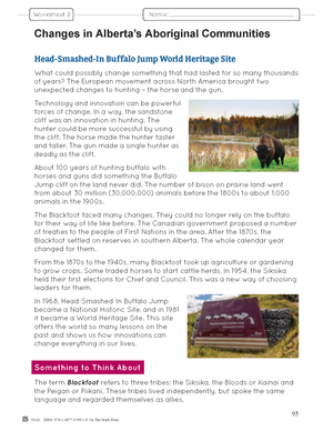 Alberta Grade 4 Social Studies: The Land, Histories and Stories