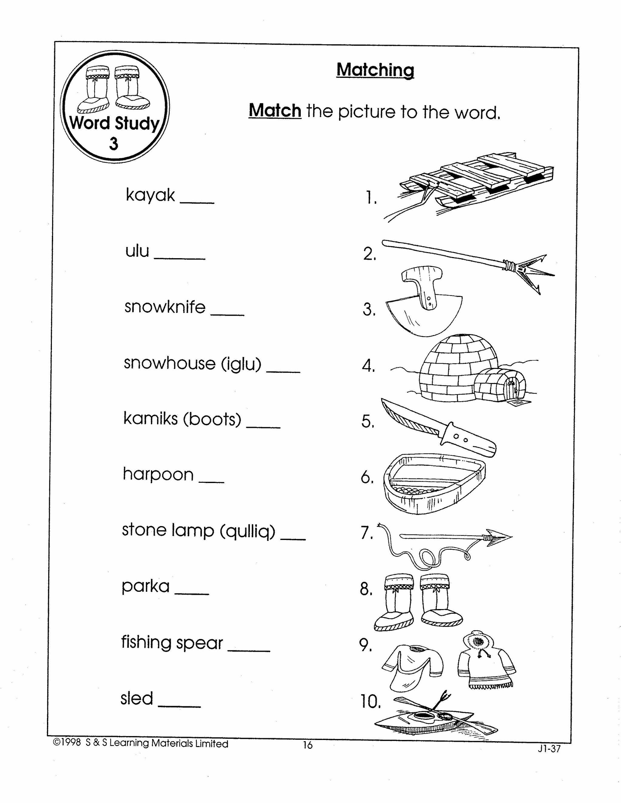 The Canadian Arctic Inuit Grades 2-3