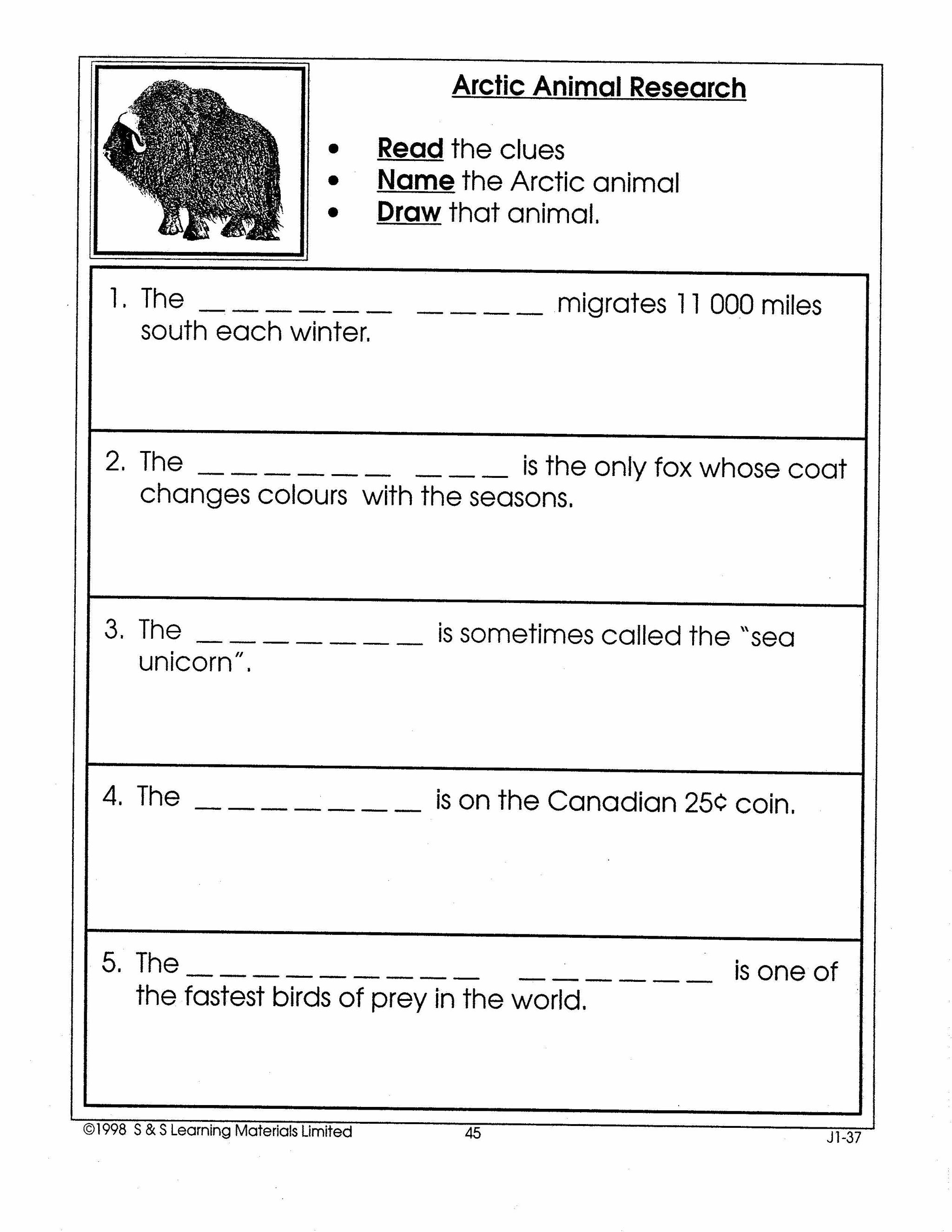 The Canadian Arctic Inuit Grades 2-3