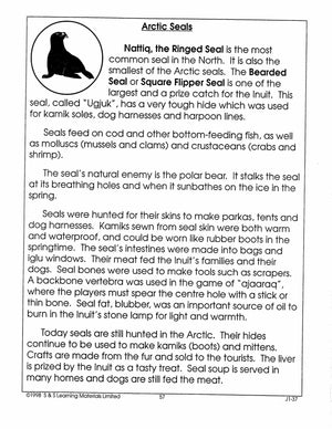 The Canadian Arctic Inuit Grades 2-3