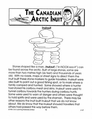 The Canadian Arctic Inuit Grades 2-3