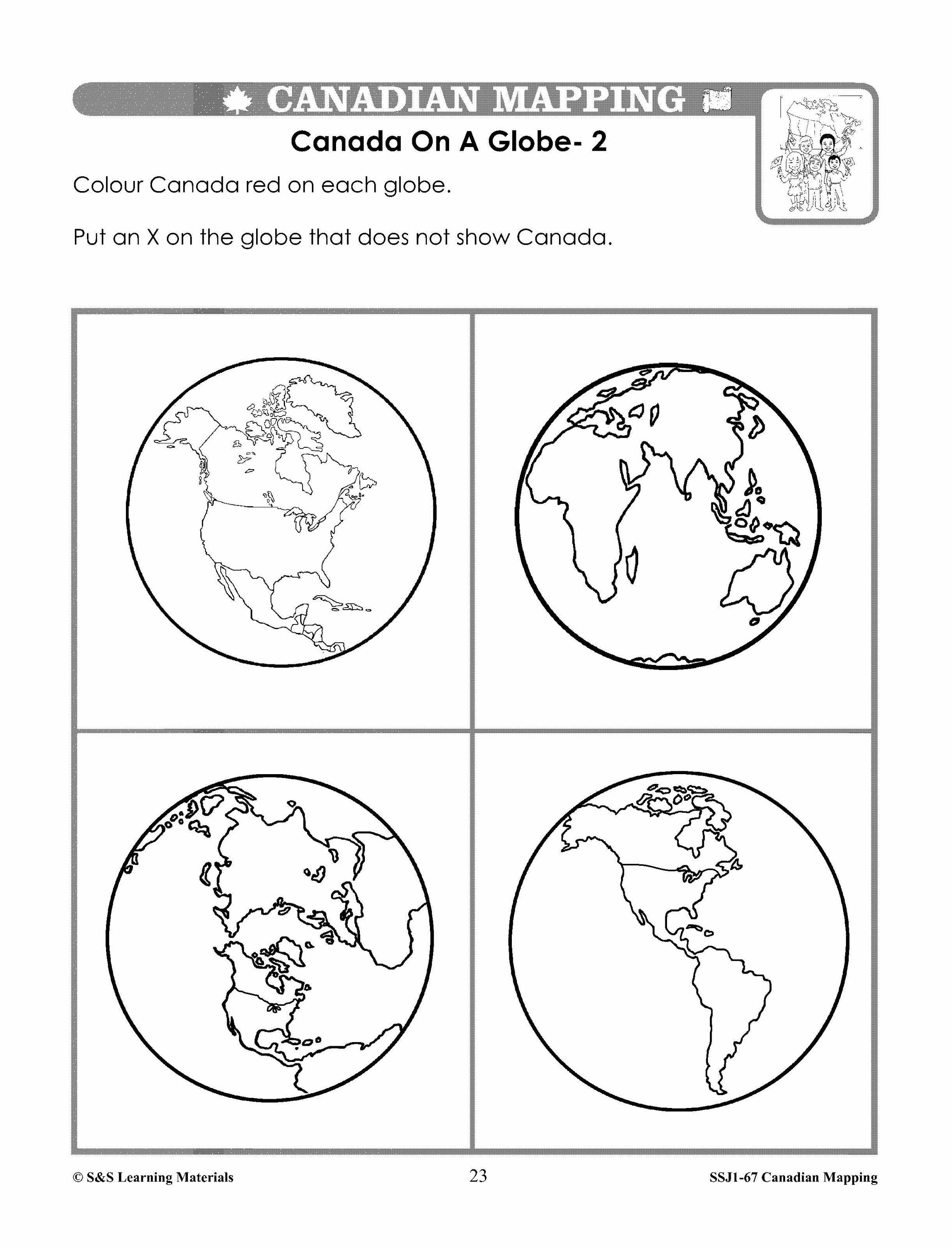 Canadian Mapping Skills: Developing and Using Mapping Skills Grades 2-3