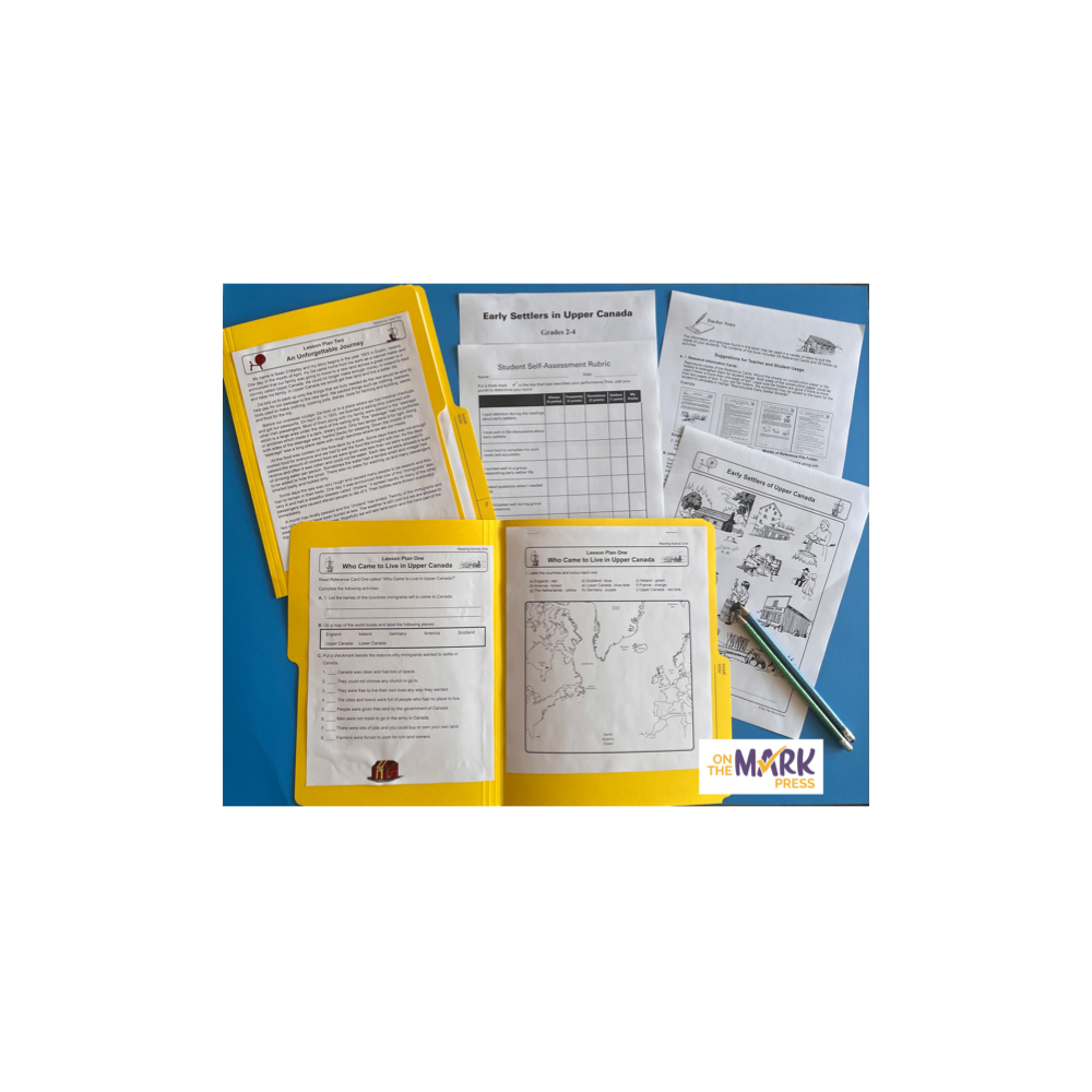 Early Settlers in Upper Canada Grades 2-4