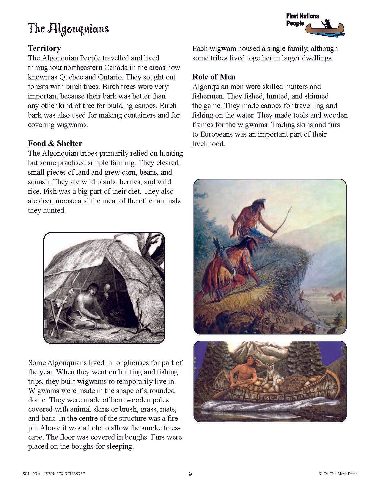 New France & British North America 1713-1800 Grades 7: 10/pk Readers