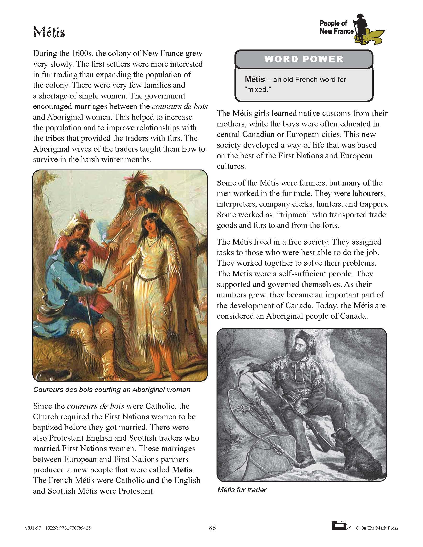 New France & British North America 1713-1800 Grade 7 High Interest/Low Vocabulary