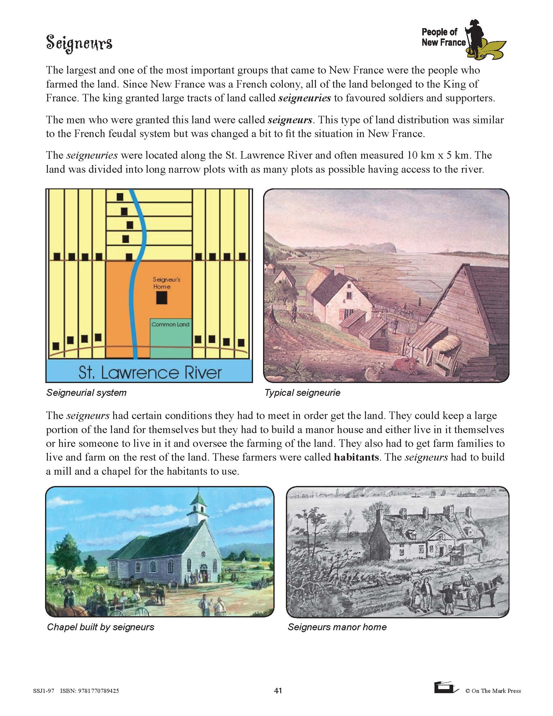 New France & British North America 1713-1800 Grade 7 High Interest/Low Vocabulary