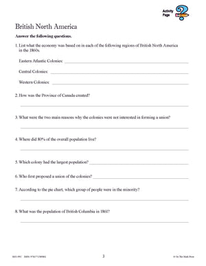 Creating Canada 1850-1890 Grade 8 -  10/pk HI/LO workbooks