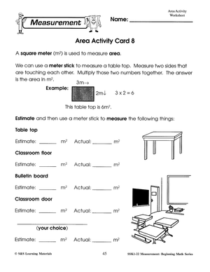 Canadian Measurement Worksheets Grades 1-3