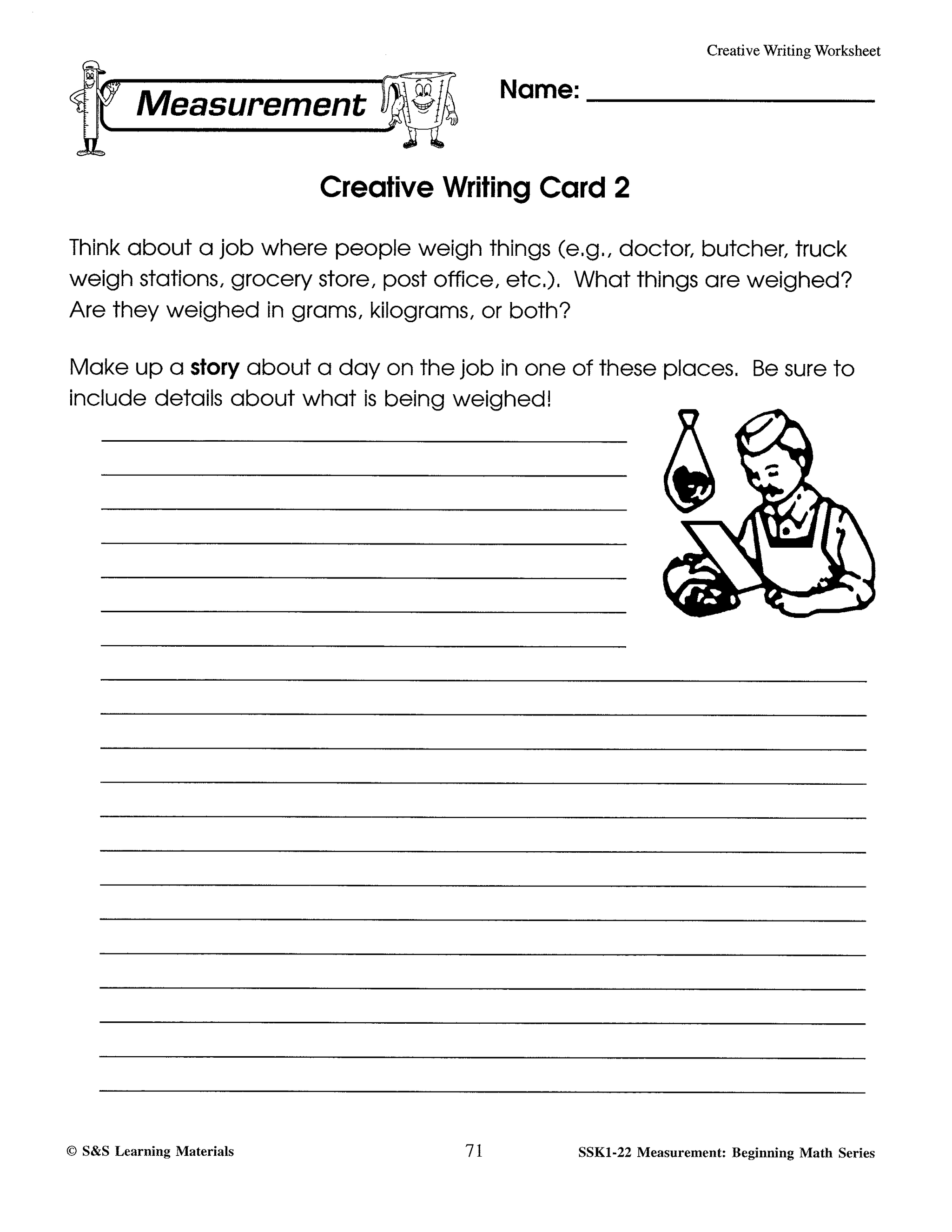 Canadian Measurement Worksheets Grades 1-3