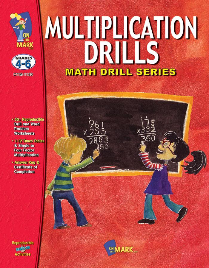 Multiplication Drills Grades 4-6