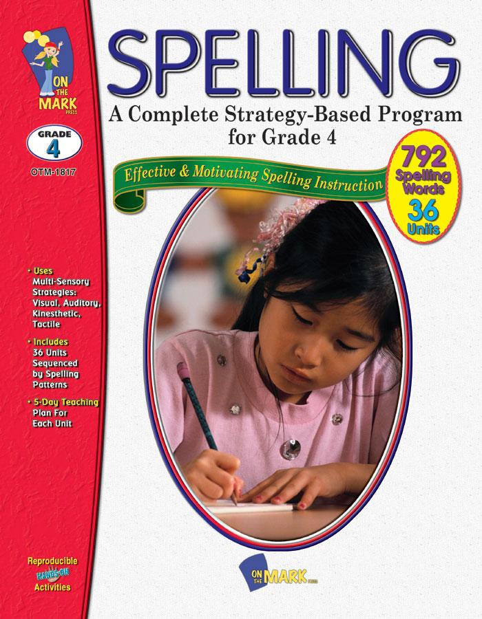 Spelling Grade 4 - A Full Year Program