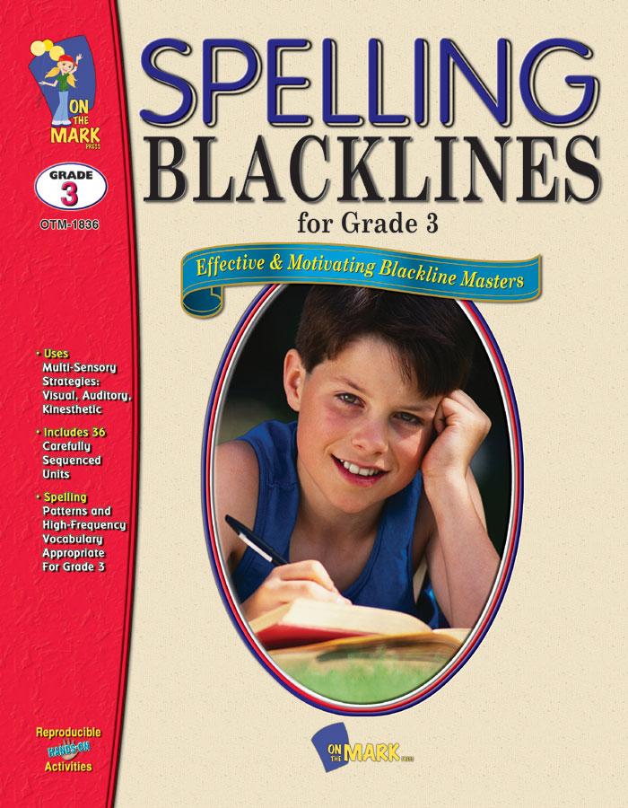 Spelling Grade 3 Worksheets - 36 Weeks - A FULL YEAR!