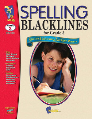 Spelling Grade 3 Worksheets - 36 Weeks - A FULL YEAR!