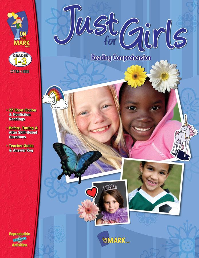Just for Girls Grades 1-3 Reading Comprehension