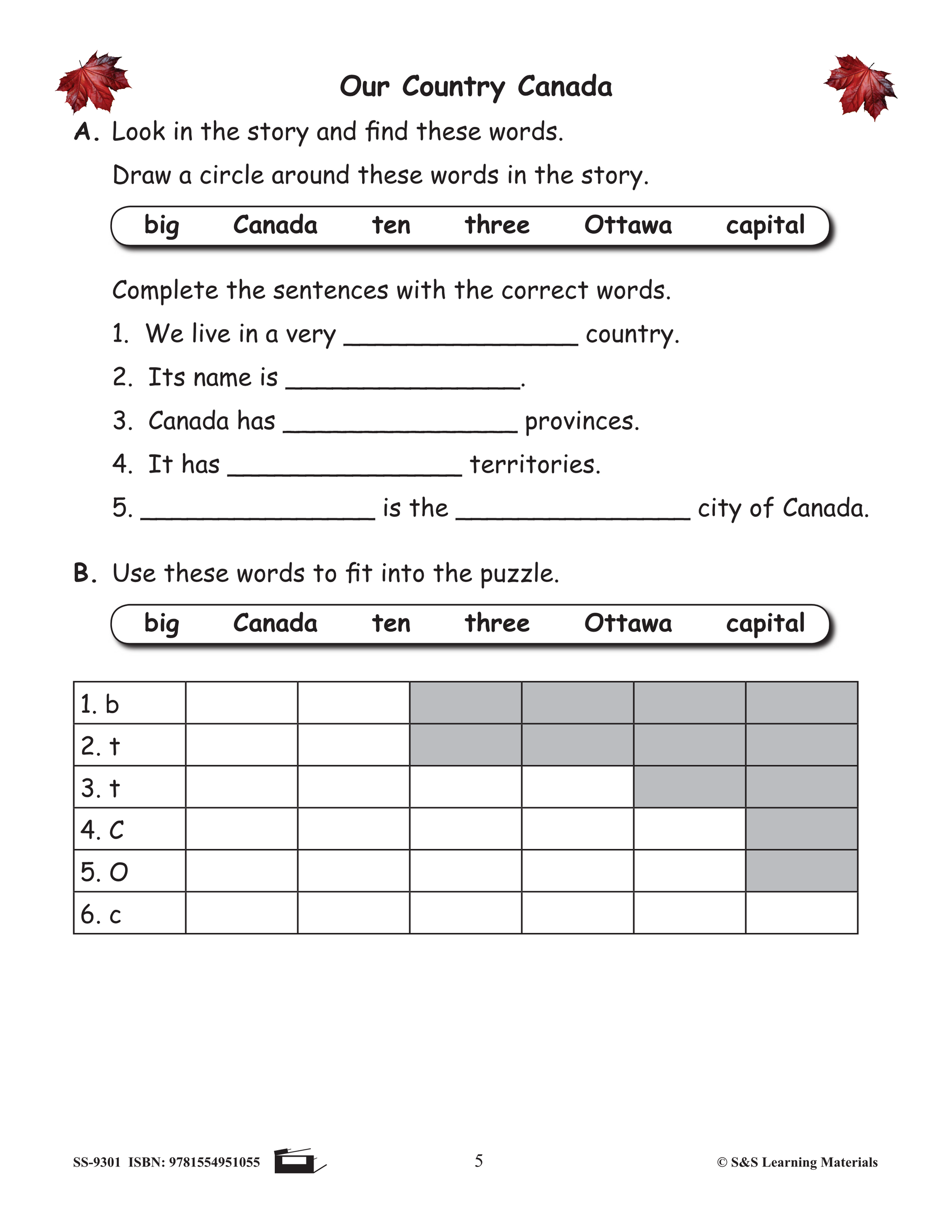 Grade 1 Canadian Math & Reading Practise Bundle!