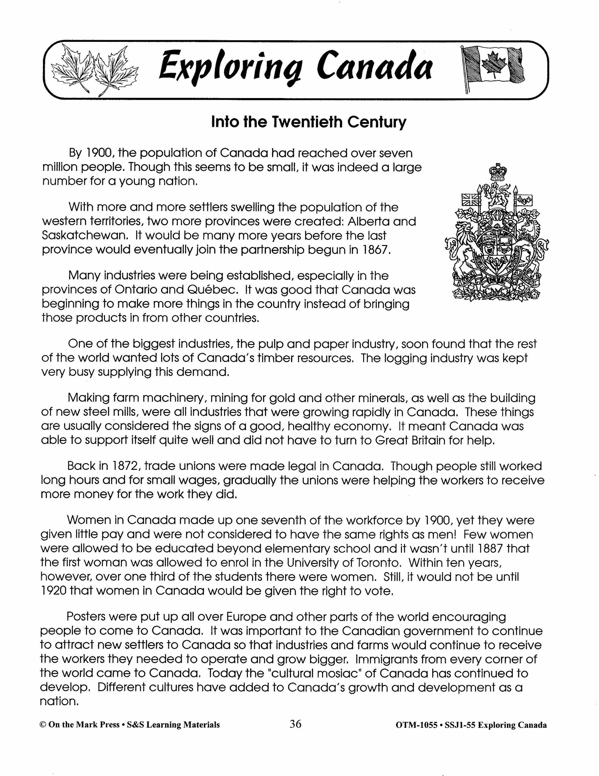 Exploring Canada Grades 4-6