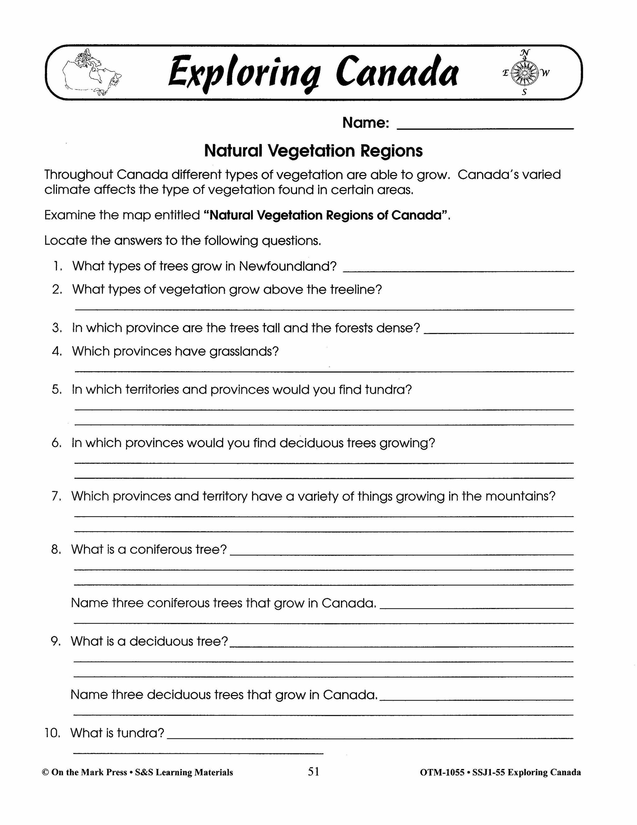 Exploring Canada Grades 4-6