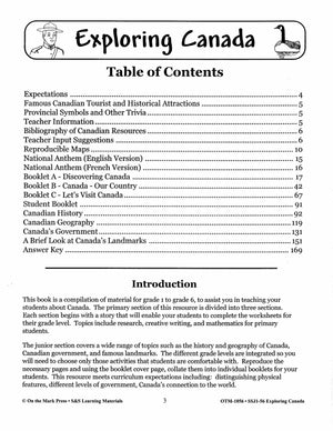 Exploring Canada Grades 1-6 Teach Canada's History and Geography