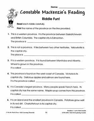 Exploring Canada Grades 1-6 Teach Canada's History and Geography