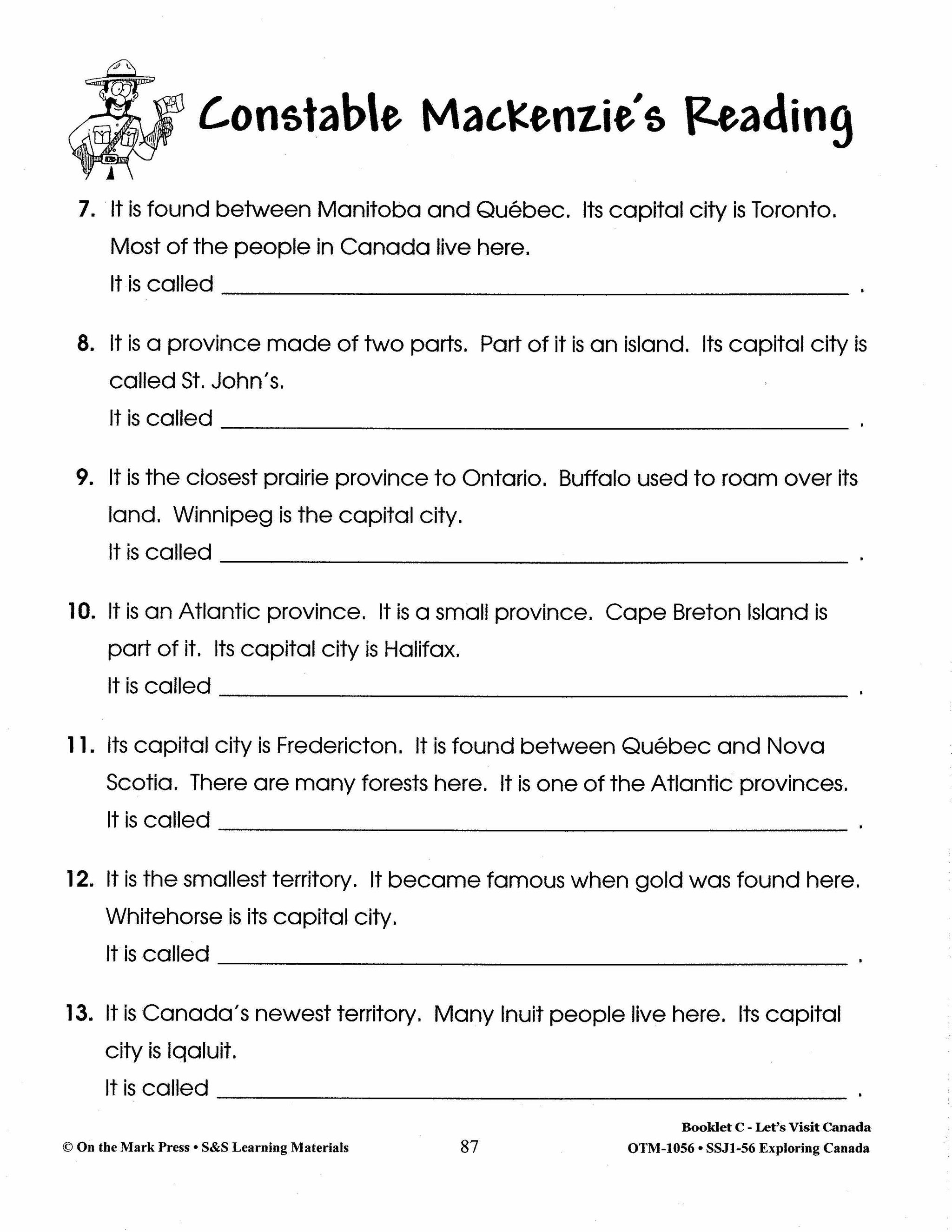 Exploring Canada Grades 1-6 Teach Canada's History and Geography