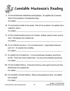 Exploring Canada Grades 1-6 Teach Canada's History and Geography