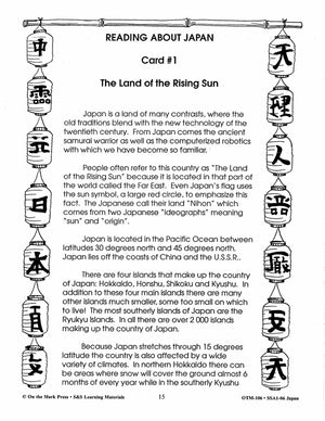 Japan - "Land of the Rising Sun" Grades 4-6