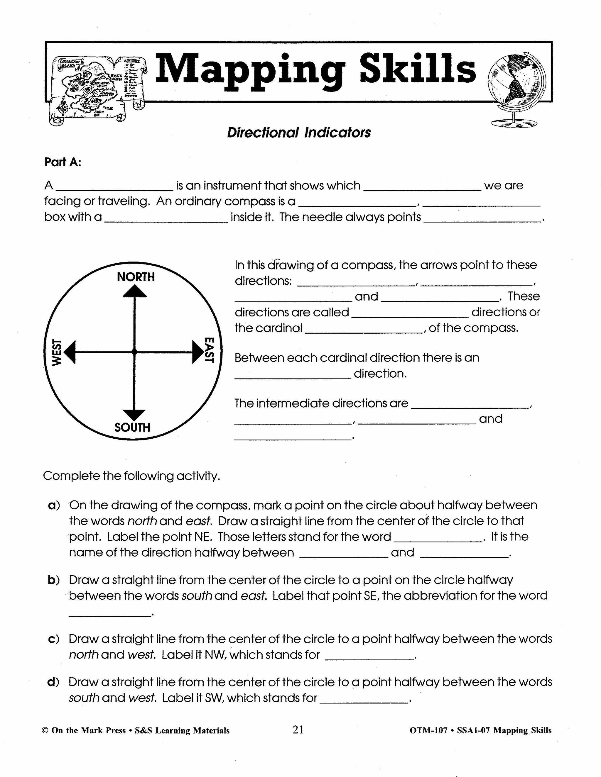 Mapping Skills Grades 4-6