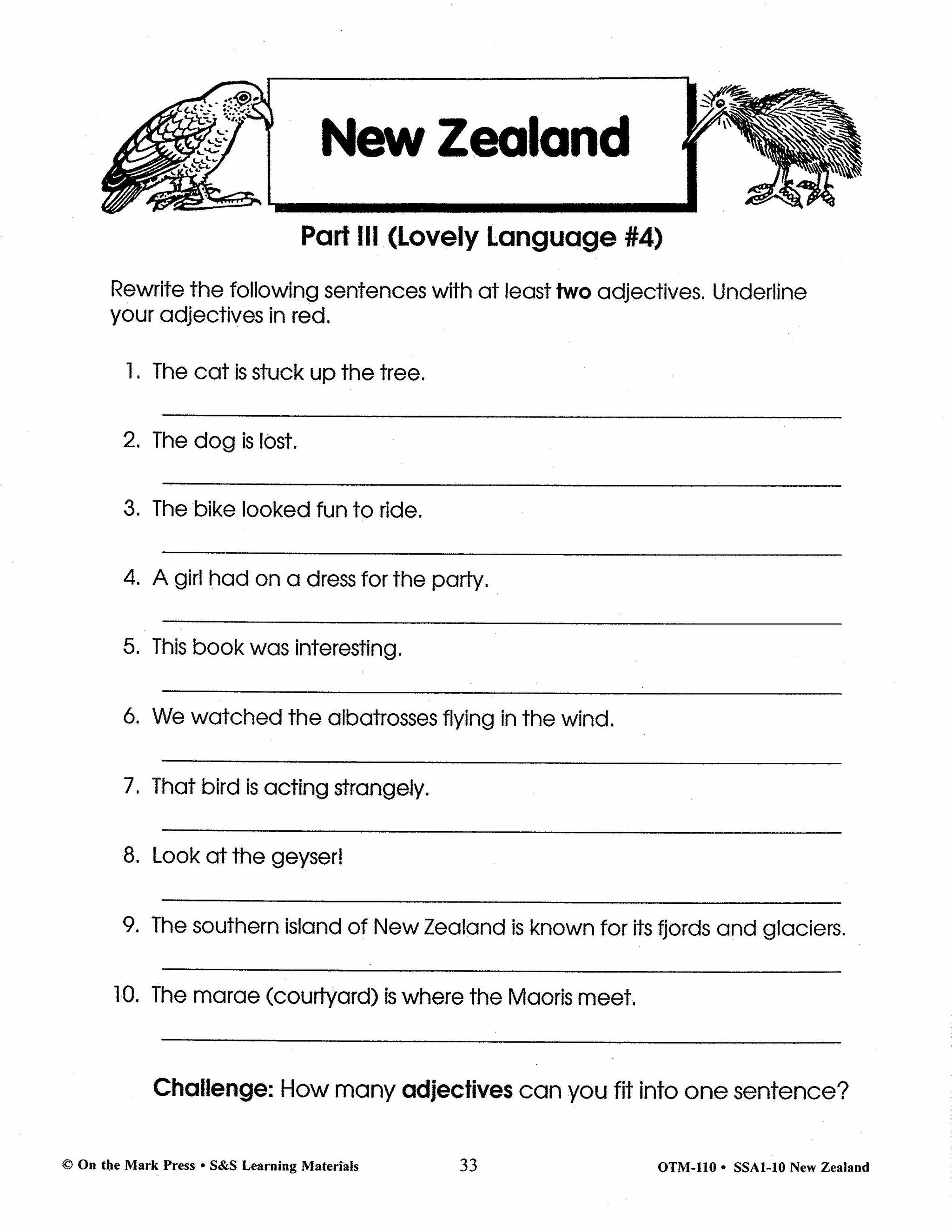 New Zealand Grades 4-8