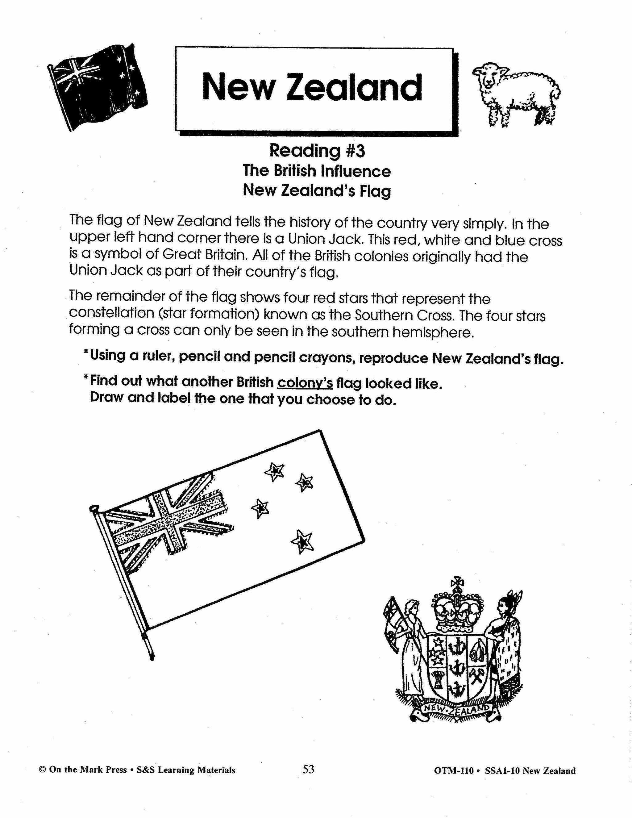 New Zealand Grades 4-8