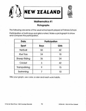New Zealand Grades 4-8