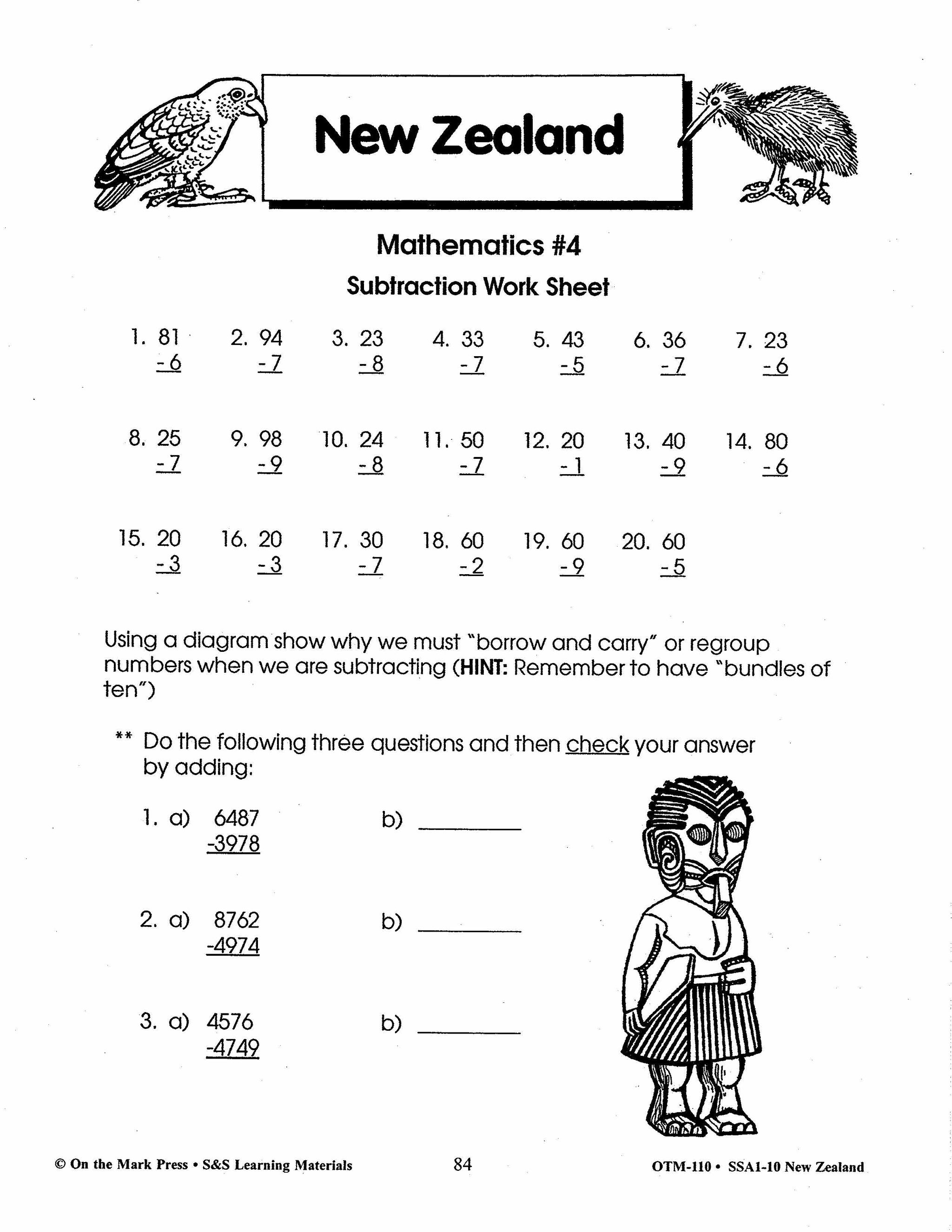 New Zealand Grades 4-8