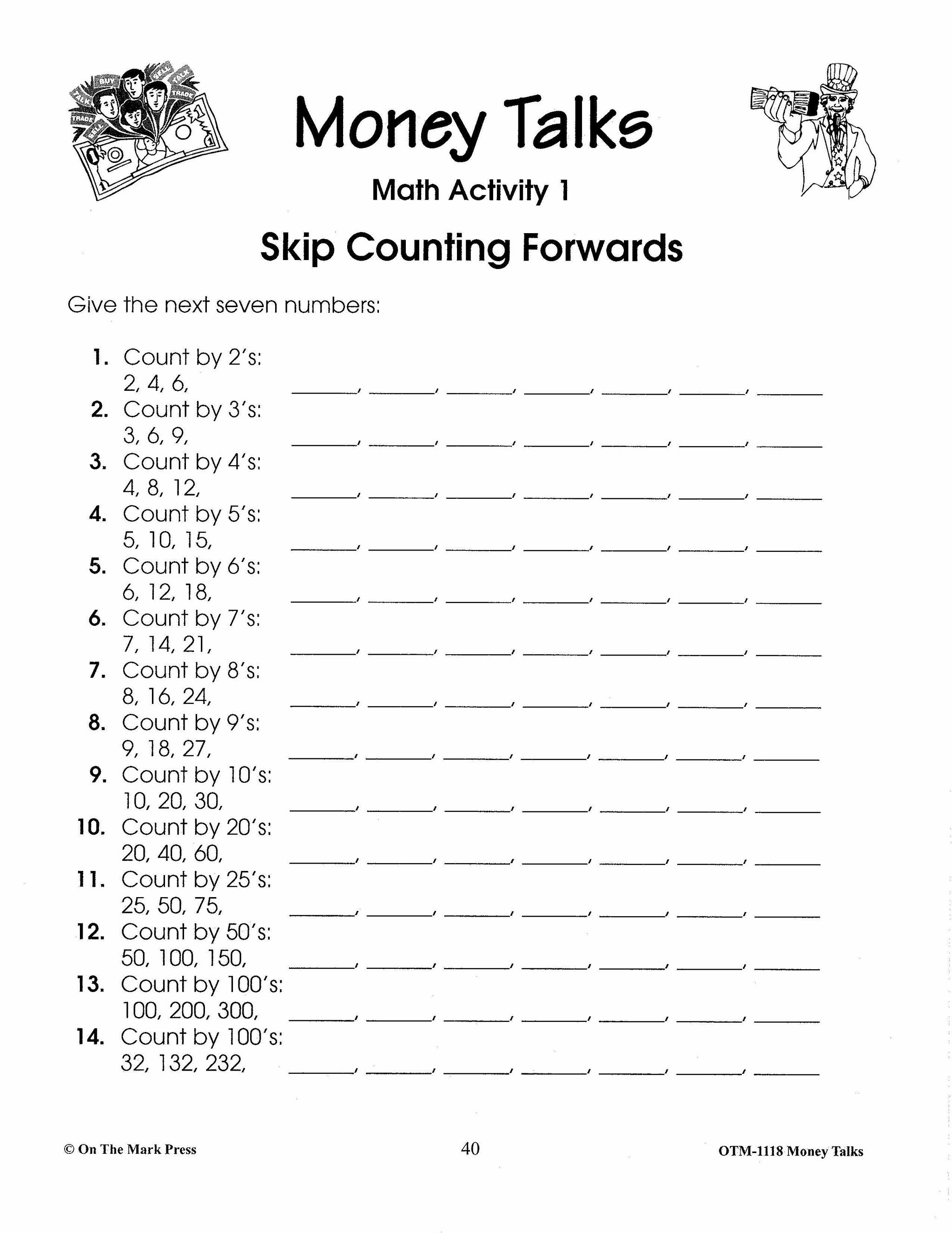 Money Talks: Using US Currency Grades 3-5