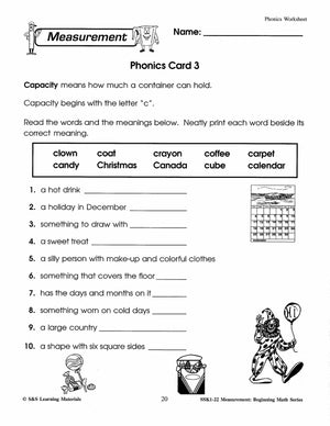 Imperial Measurement Grades 1-3