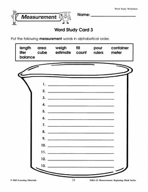 Imperial Measurement Grades 1-3