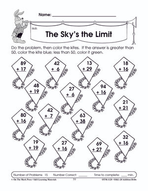 Addition Drills Grades 1-3