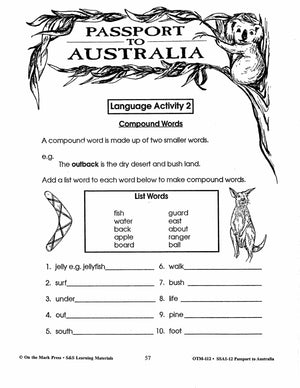 Passport to Australia Grades 4-5