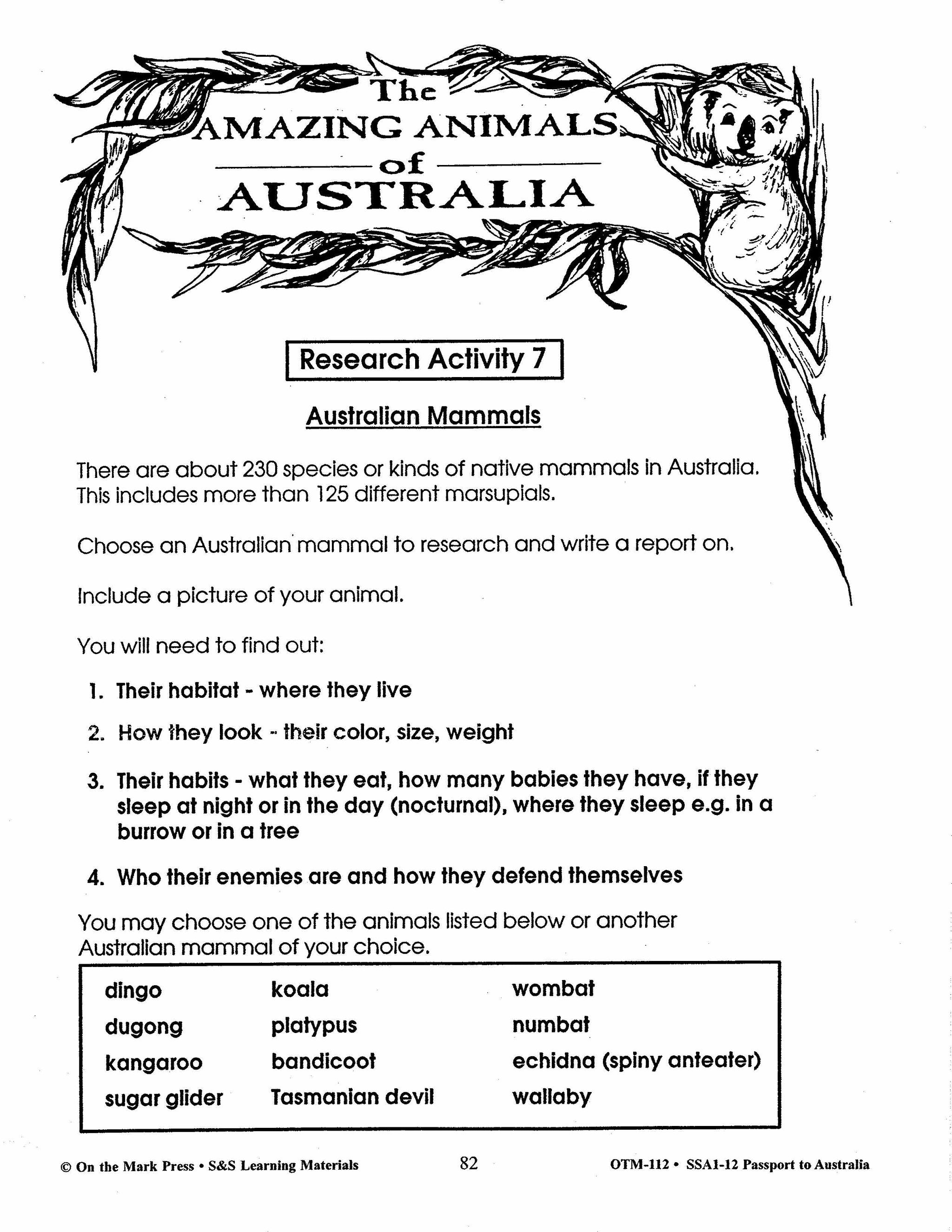 Passport to Australia Grades 4-5