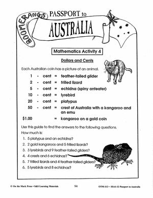 Passport to Australia Grades 4-5