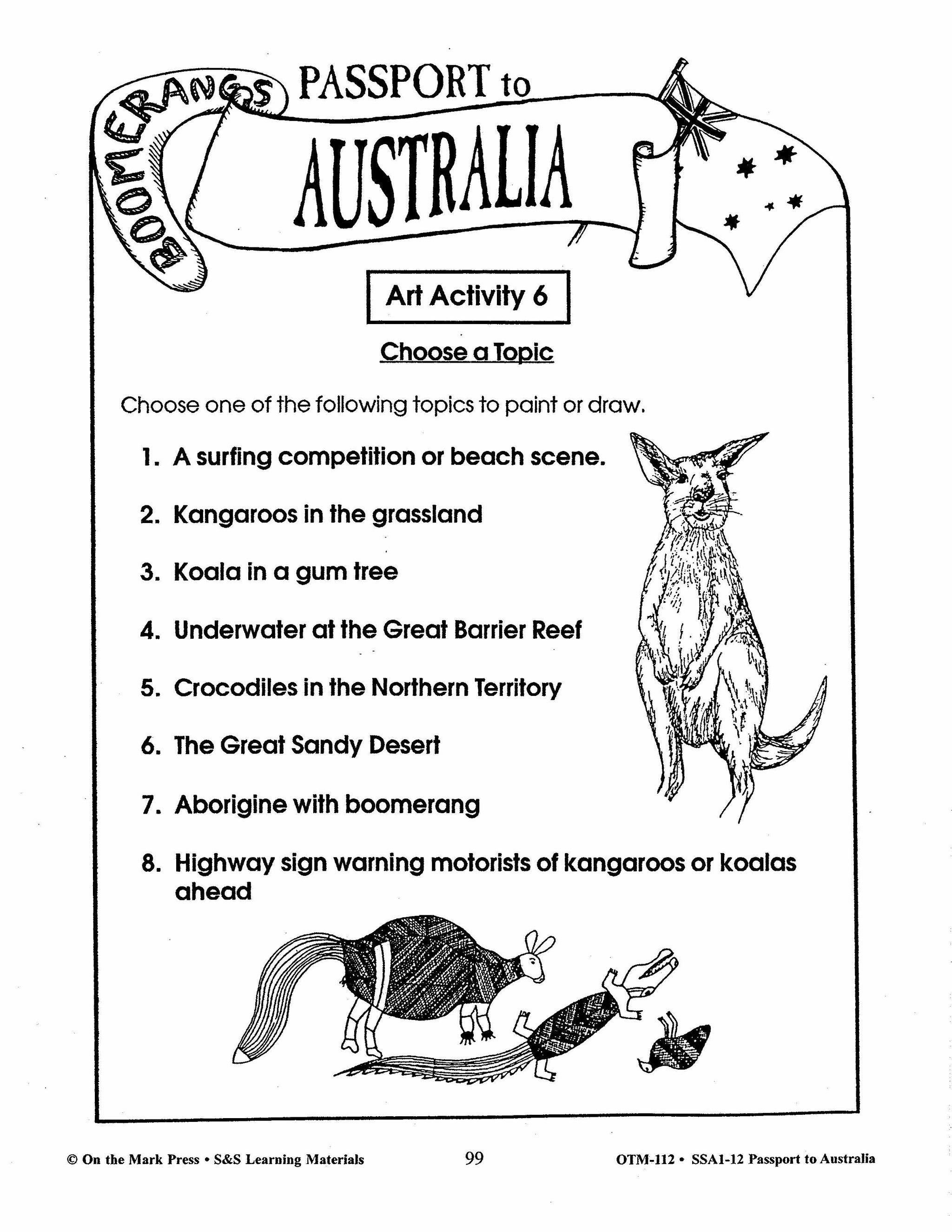 Passport to Australia Grades 4-5