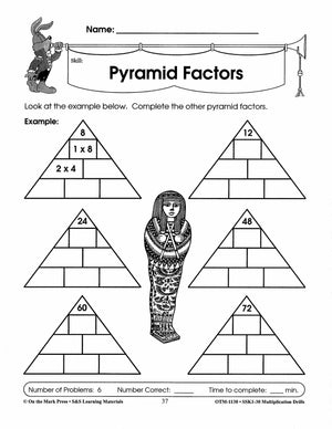 Multiplication Drills Grades 4-6