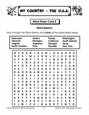 My Country, the USA! Grades 2-4
