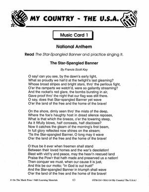 My Country, the USA! Grades 2-4