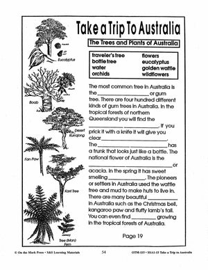 Take a Trip to Australia Grades 2-3